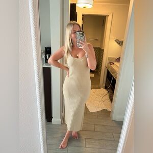 Z Supply Crochet Midi Dress